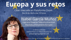 “Europa y sus retos” presentada por Isabel García Muñoz